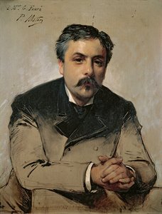 Portrett av Gabriel Faure (1845-1924)